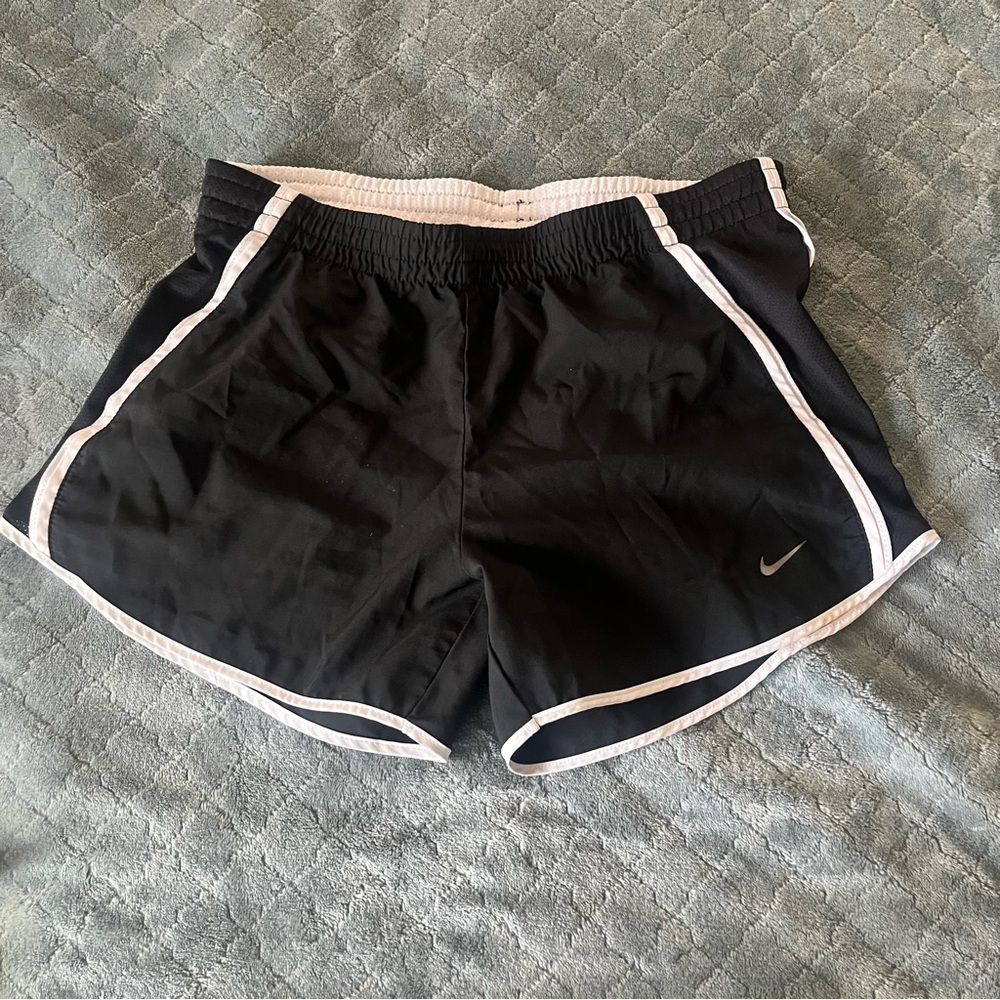 Nike Black and White Running Shorts‎